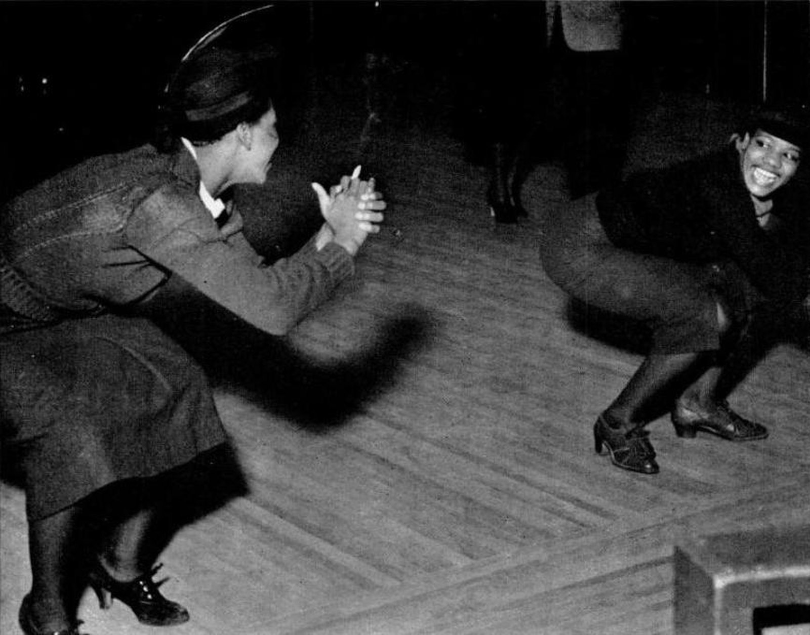 Dancers on the floor of the Savoy Ballroom, 1936